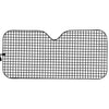 Black And White Windowpane Pattern Print Car Sun Shade