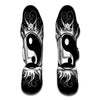 Black And White Yin Yang Sun Print Muay Thai Shin Guard