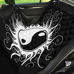 Black And White Yin Yang Sun Print Pet Car Back Seat Cover