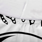 Black And White Yin Yang Sun Print Sofa Cover