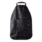 Black And White Zodiac Stars Print Car Seat Organizers