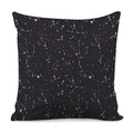 Black And White Zodiac Stars Print Pillow Cover