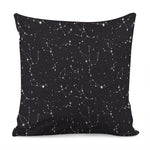 Black And White Zodiac Stars Print Pillow Cover