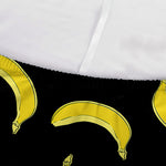 Black And Yellow Banana Pattern Print Sofa Cover