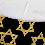 Black And Yellow Star of David Print Sofa Cover