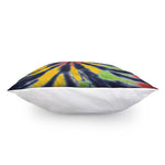 Black Backed Spiral Tie Dye Print Pillow Cover