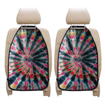 Black Backed Tie Dye Print Car Seat Organizers