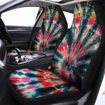 Black Backed Tie Dye Print Universal Fit Car Seat Covers
