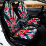 Black Backed Tie Dye Print Universal Fit Car Seat Covers