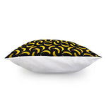 Black Banana Pattern Print Pillow Cover