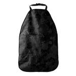 Black Camouflage Print Car Seat Organizers