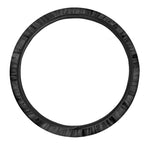 Black Camouflage Print Car Steering Wheel Cover