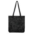 Black Camouflage Print Tote Bag