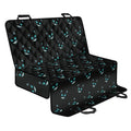 Black Cheshire Cat Pattern Print Pet Car Back Seat Cover