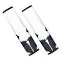 Black Demon Wings Print Car Seat Belt Covers