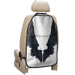 Black Demon Wings Print Car Seat Organizers