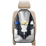 Black Demon Wings Print Car Seat Organizers