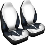 Black Demon Wings Print Universal Fit Car Seat Covers
