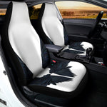 Black Demon Wings Print Universal Fit Car Seat Covers