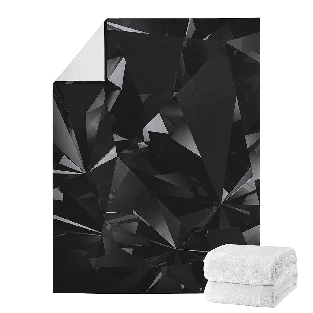 Black Diamond Print Blanket