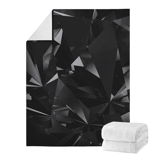 Black Diamond Print Blanket