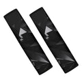 Black Diamond Print Car Seat Belt Covers