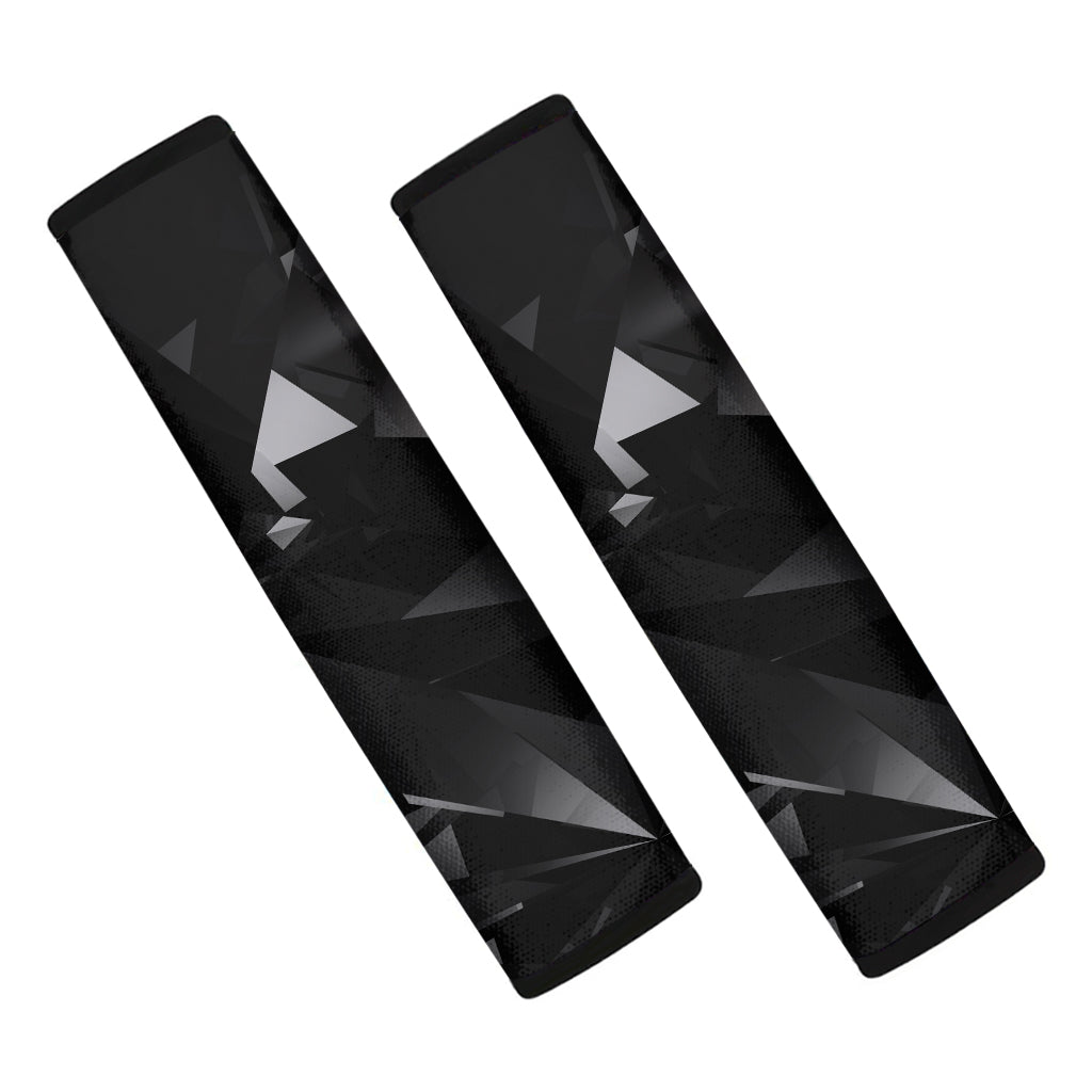 Black Diamond Print Car Seat Belt Covers