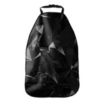 Black Diamond Print Car Seat Organizers