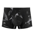 Black Diamond Print Men's Boxer Briefs