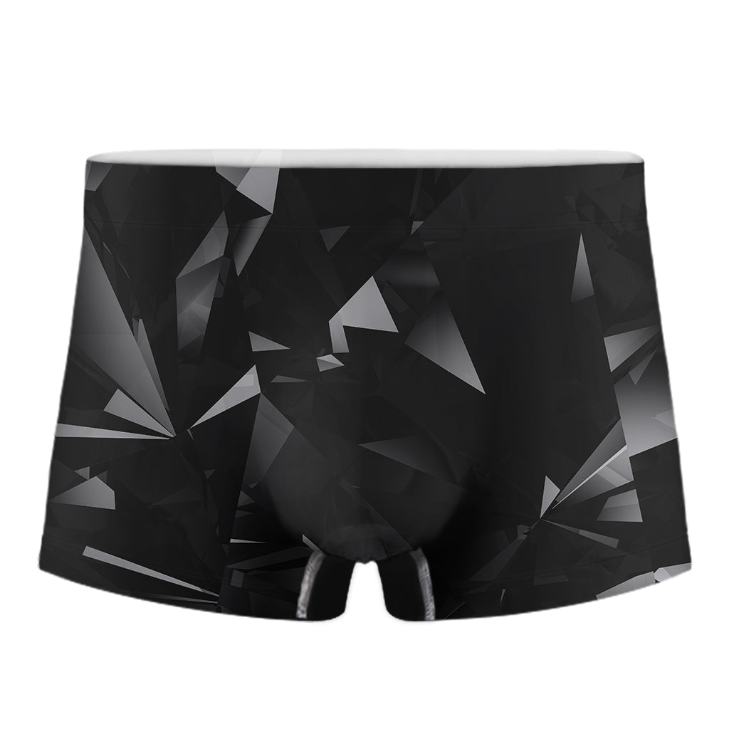 Black Diamond Print Men's Boxer Briefs