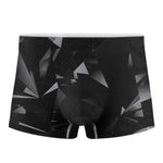 Black Diamond Print Men's Boxer Briefs