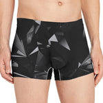 Black Diamond Print Men's Boxer Briefs