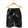 Black Diamond Print Men's Shorts