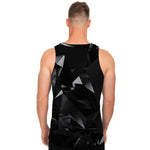 Black Diamond Print Men's Tank Top