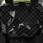 Black Diamond Print Pet Car Back Seat Cover