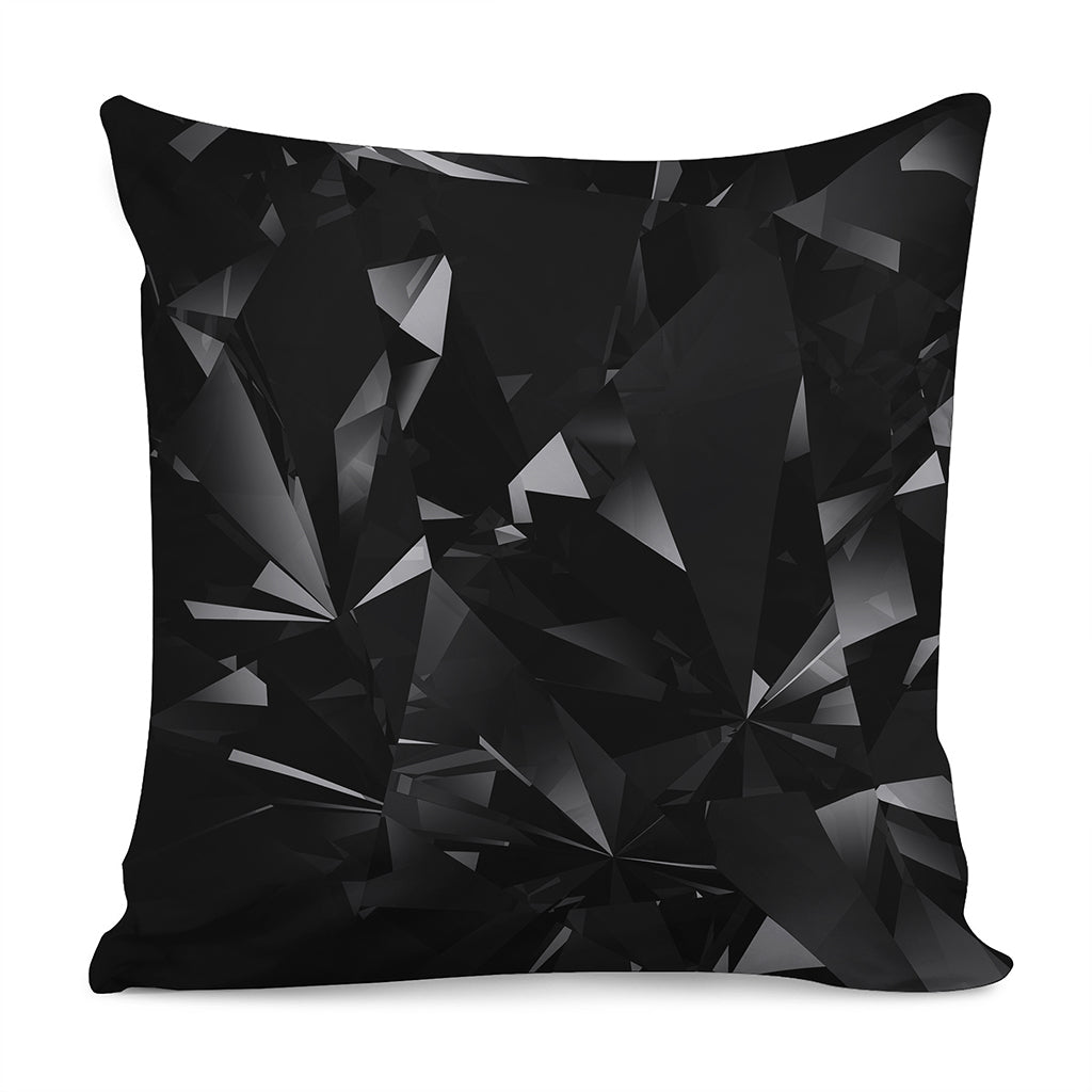 Black Diamond Print Pillow Cover