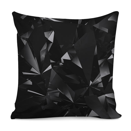 Black Diamond Print Pillow Cover