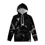 Black Diamond Print Pullover Hoodie