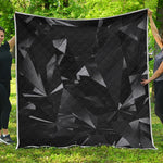 Black Diamond Print Quilt