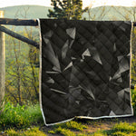 Black Diamond Print Quilt