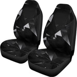 Black Diamond Print Universal Fit Car Seat Covers
