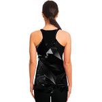Black Diamond Print Women's Racerback Tank Top