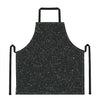 Black Glitter Artwork Print (NOT Real Glitter) Apron