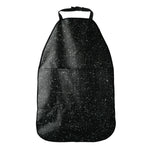 Black Glitter Artwork Print (NOT Real Glitter) Car Seat Organizers
