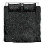 Black Glitter Artwork Print (NOT Real Glitter) Duvet Cover Bedding Set