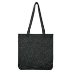 Black Glitter Artwork Print (NOT Real Glitter) Tote Bag