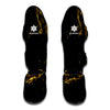 Black Gold Marble Print Muay Thai Shin Guard