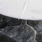 Black Grey Marble Print Sofa Cover