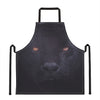 Black Jaguar Print Apron