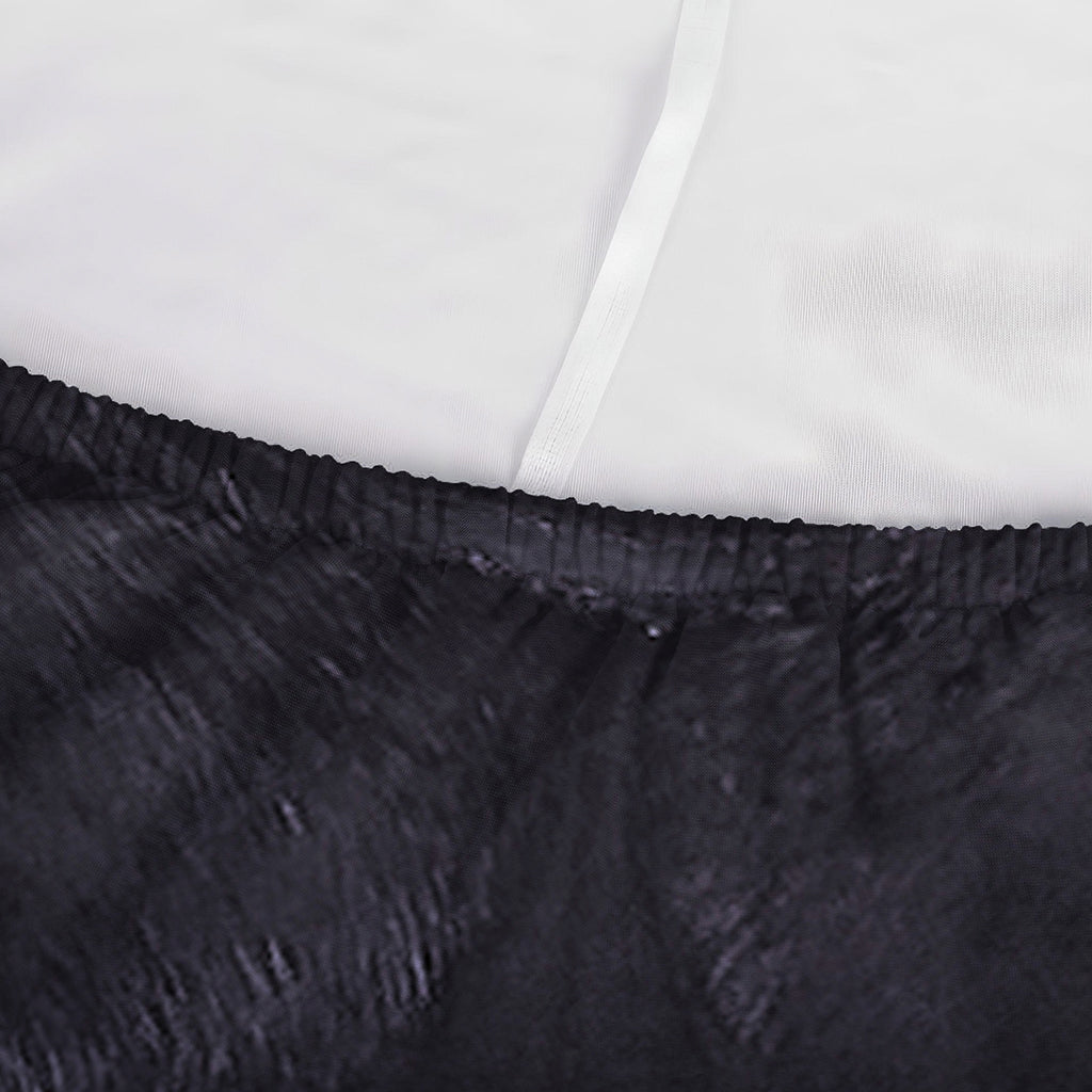 Black Jaguar Print Sofa Cover